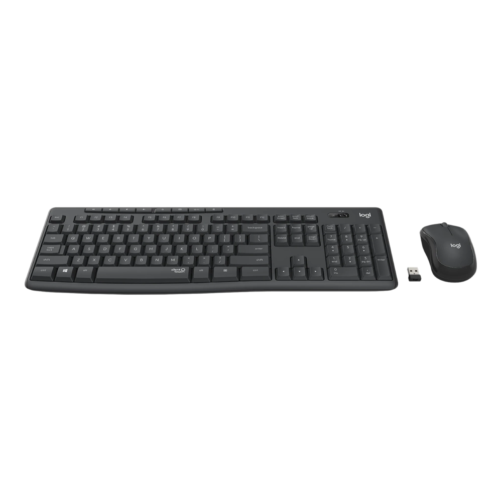Logitech Wireless Keyboard Mouse Combo MK295 view 2